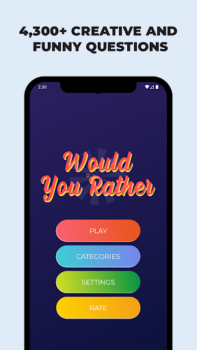 Would You Rather? Party Game ekran görüntüsü