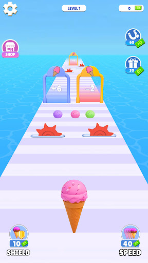 Stacky Ice Cream Runner ekran görüntüsü
