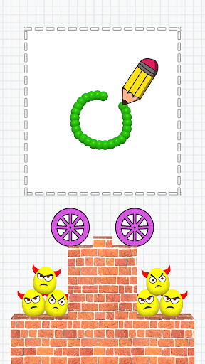 Draw To Smash - Draw Puzzle ekran görüntüsü
