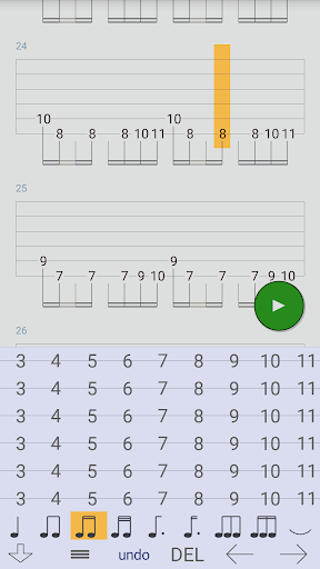 Guitar Tabs X - gitar tabları ekran görüntüsü
