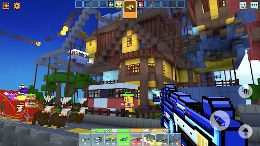 Cops N Robbers:Pixel Craft Gun ekran görüntüsü