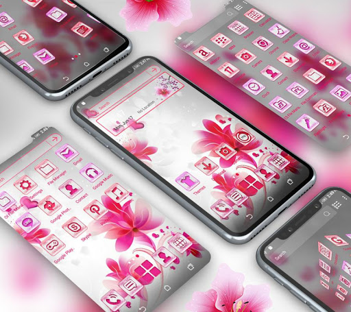 Soft Flower Launcher Theme ekran görüntüsü