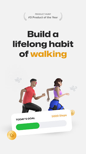 Fitmint: Walk & Steps Tracker ekran görüntüsü