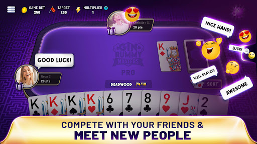 Gin Rummy Elite - Joker Kartlı ekran görüntüsü