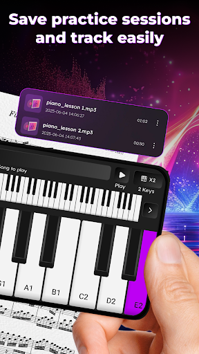 Learn Piano: Real Keyboard App ekran görüntüsü