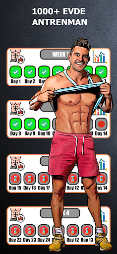 Ev Egzersizleri - Fitness App ekran görüntüsü
