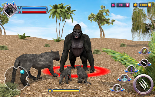 Kara Panter Ailesi Sim 3D ekran görüntüsü