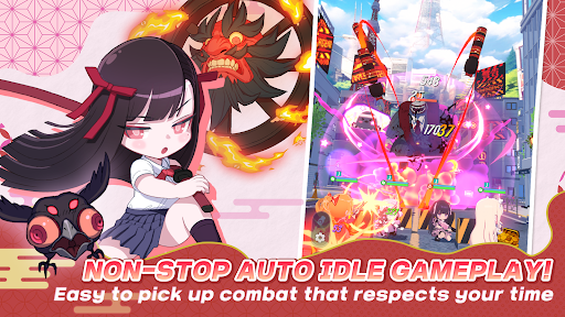 Ayakashi Rise: AFK Demon Hunt ekran görüntüsü
