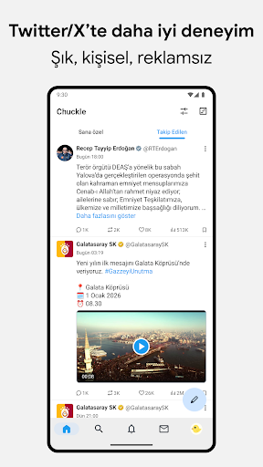 Chuckle for Twitter/X ekran görüntüsü