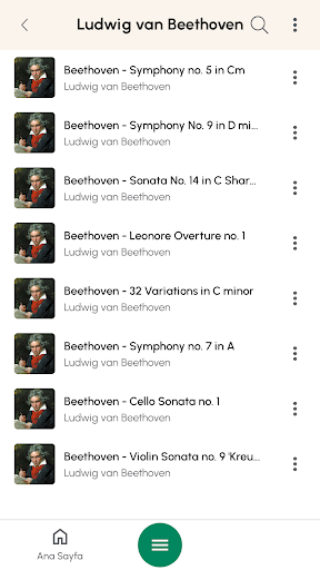 Klasik Müzik ekran görüntüsü