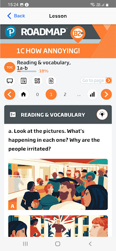 Pearson English Connect ekran görüntüsü