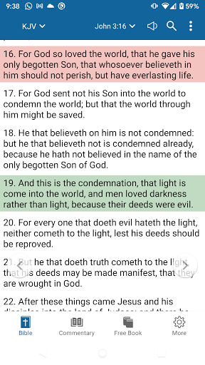 Bible KJV - Text and Audio ekran görüntüsü