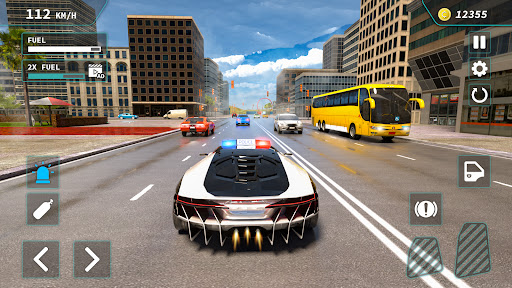 Police Real Chase Car Simulato ekran görüntüsü