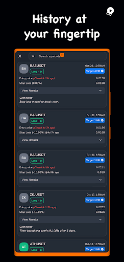 Ticaret Sinyalleri: Kripto Ai ekran görüntüsü