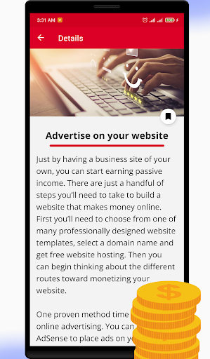 Online Money Income Easy Guide ekran görüntüsü