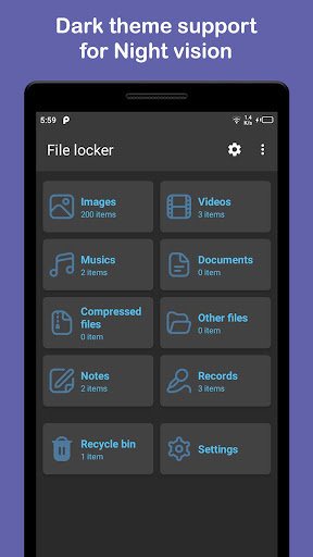 File locker - Lock my files ekran görüntüsü