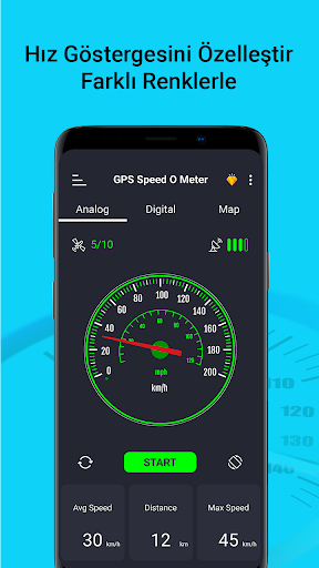 GPS HızGöstergesi-Hız İzleyici ekran görüntüsü