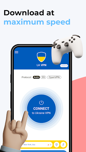 VPN Ukraine - Get Ukrainian IP ekran görüntüsü