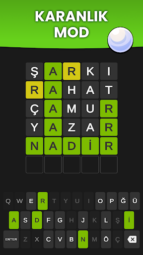 Wordzy Türkçe ekran görüntüsü
