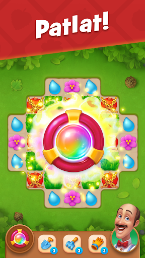 Gardenscapes ekran görüntüsü