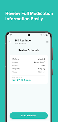 Medicine Alarm & Pill Reminder ekran görüntüsü