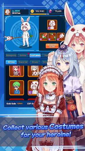 Girls Tale: Idle Action RPG ekran görüntüsü
