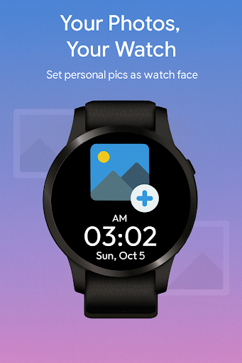 Custom PhotoWear - WearOS6+ ekran görüntüsü