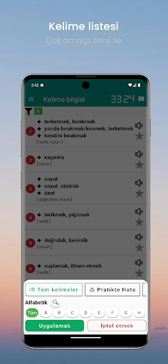 SAT Kelime Bilgisi ekran görüntüsü