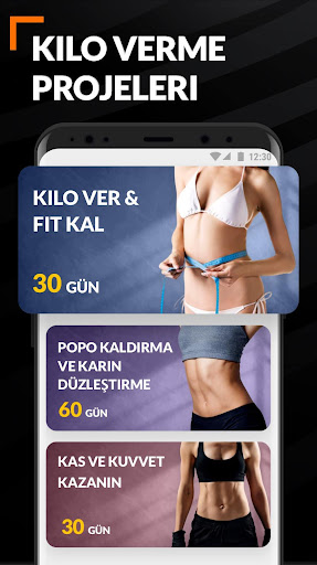 Kadınlar için Egzersiz ekran görüntüsü