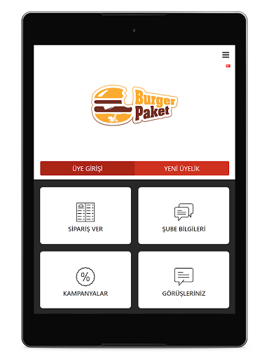 Burger Paket ekran görüntüsü