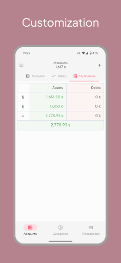 2Wallet Finans Takipçi Aracı ekran görüntüsü