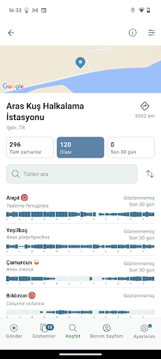 eBird by Cornell Lab ekran görüntüsü