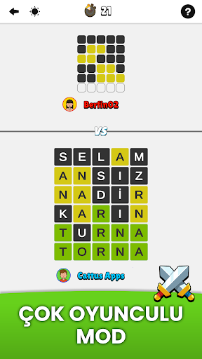 Wordzy Türkçe ekran görüntüsü