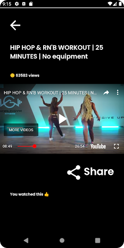kilo verme dansı ekran görüntüsü