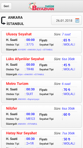 Beyazhan Turizm ekran görüntüsü