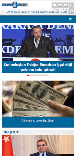 Haksöz Haber ekran görüntüsü
