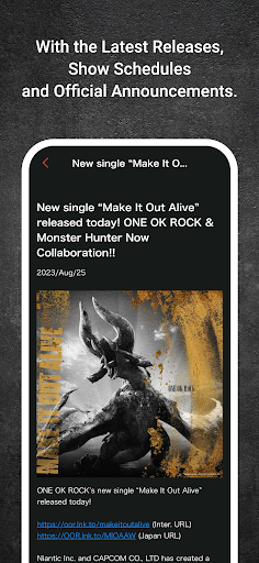 ONE OK ROCK ekran görüntüsü