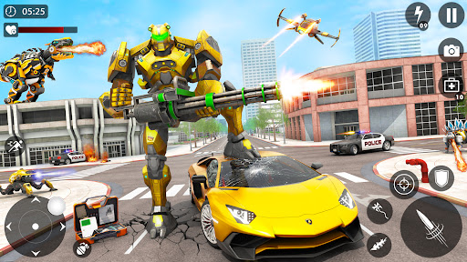 Robot War- Robot Car Transform ekran görüntüsü