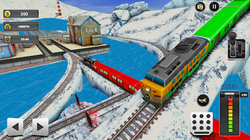 Railway Train Simulator Games ekran görüntüsü
