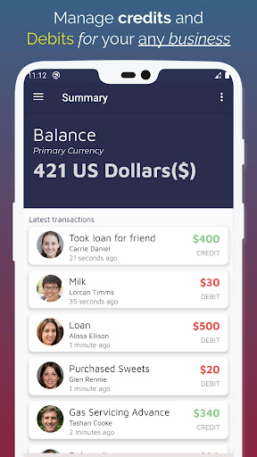Offline Billing App Cashbook ekran görüntüsü