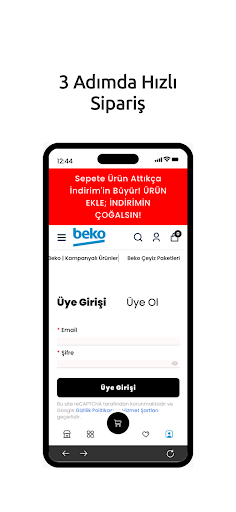 Beko Yetkili Satıcı ekran görüntüsü