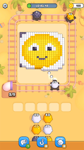 Tap & Blast: Cube Color Puzzle ekran görüntüsü