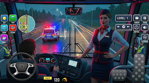Real Bus Game Bus Driving ekran görüntüsü