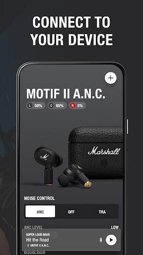 Marshall Bluetooth ekran görüntüsü