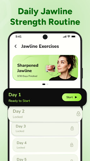 Jawline Exercises & Mewing ekran görüntüsü