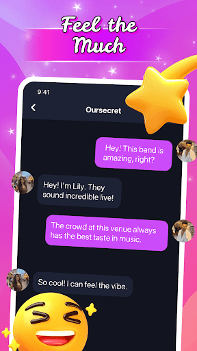 Oursecret-Live Video Chat ekran görüntüsü