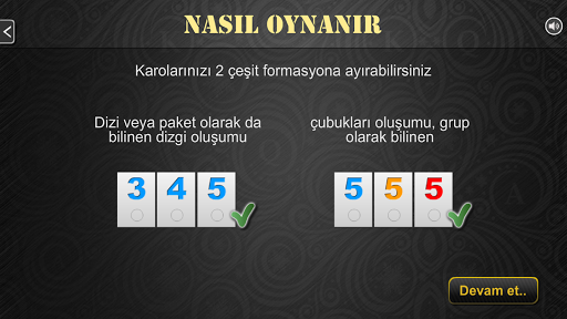 45 Okey ekran görüntüsü
