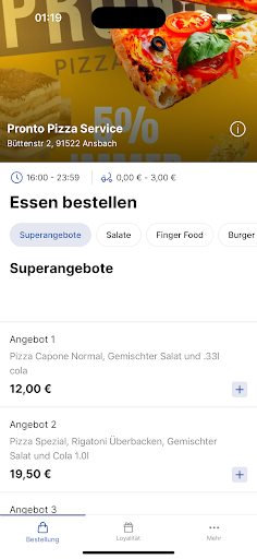 Pronto App ekran görüntüsü