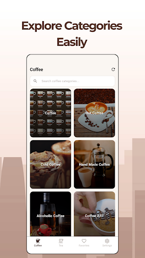 Coffee & Tea Recipes ekran görüntüsü