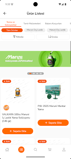 Atek Market ekran görüntüsü
